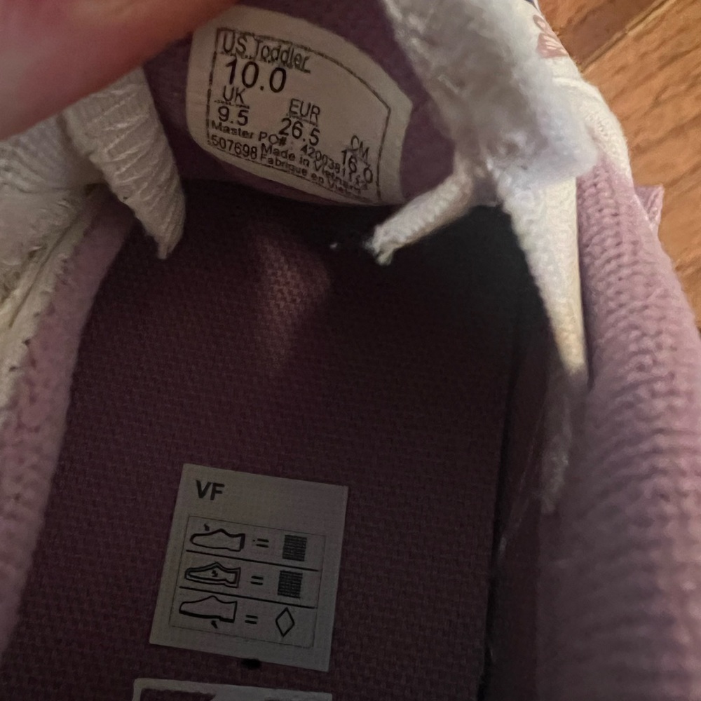 Toddler Girl Butterfly Vans - Picture 4 of 4
